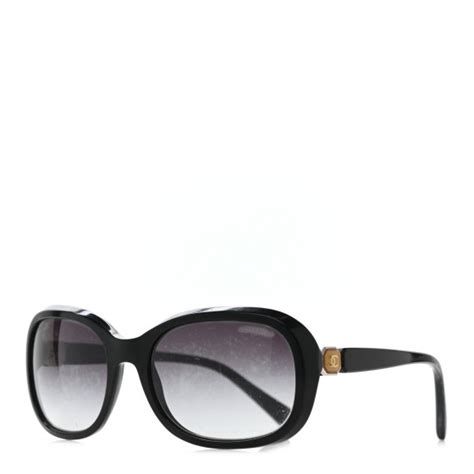 CHANEL CC Sunglasses 5286 Black 945577 